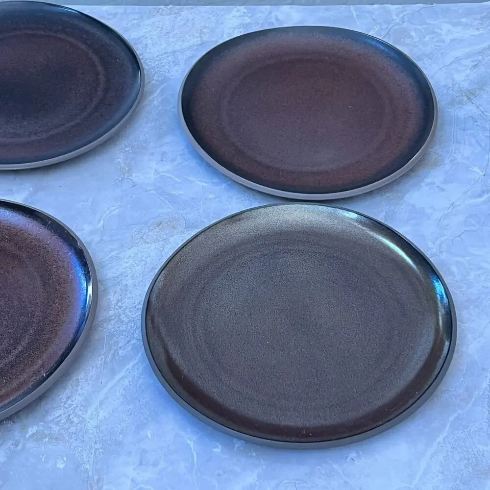 Rosenthal Junto Stoneware Plate Set of 4 8.5